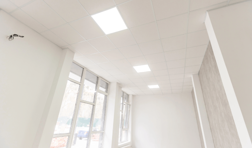 Acoustic Ceiling Installation