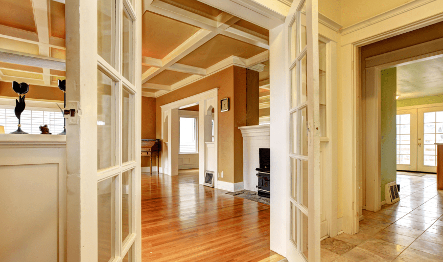 Coffered Ceiling Installation